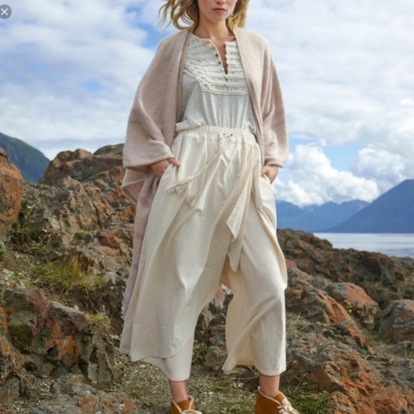 Free People Pants - Free People "Take Me To Hawaii" wrap front pants